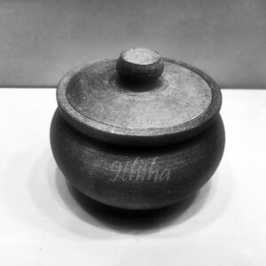 Pre Seasoned Soapstone Kalchatti,traditional Cookware, Tamil